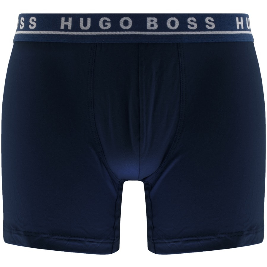 Alternative Image for ProductBOSS Underwear Triple Pack Boxer Shorts Blue2
